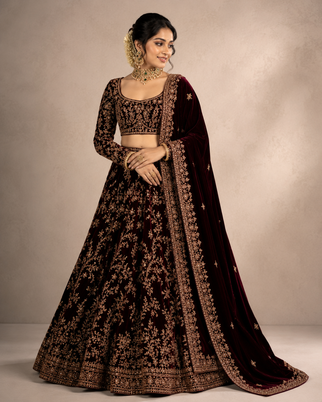 Bridal lehenga design 1