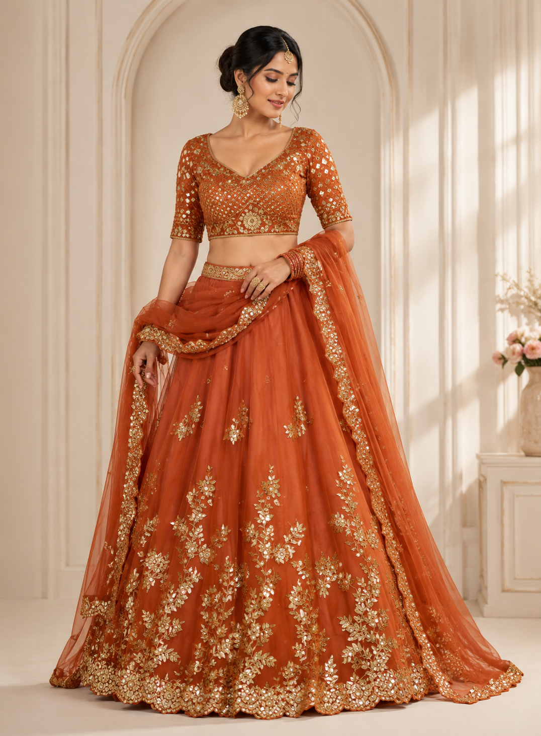Bridal lehenga design 2