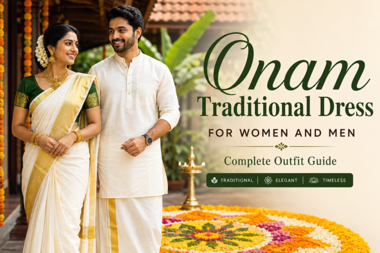 Onam Traditional Dress for Women and Men: Complete Outfit Guide